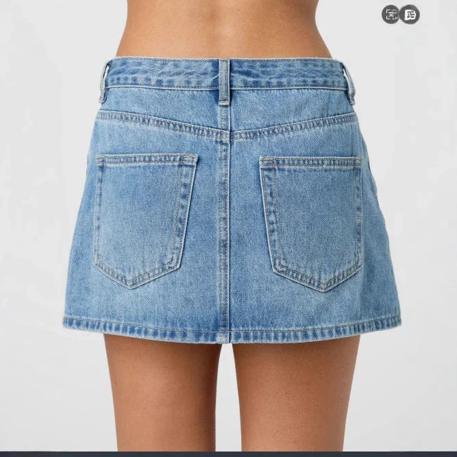 Manufacturer Direct: TEMU/SpeedSell/Amazon Slim Fit Casual Stretch Denim Mini Skirt for Women