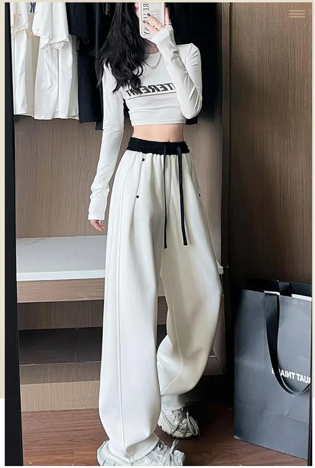 2025 Trendy Lightweight Pants - Fall New Color - Block Joggers for Women Detail