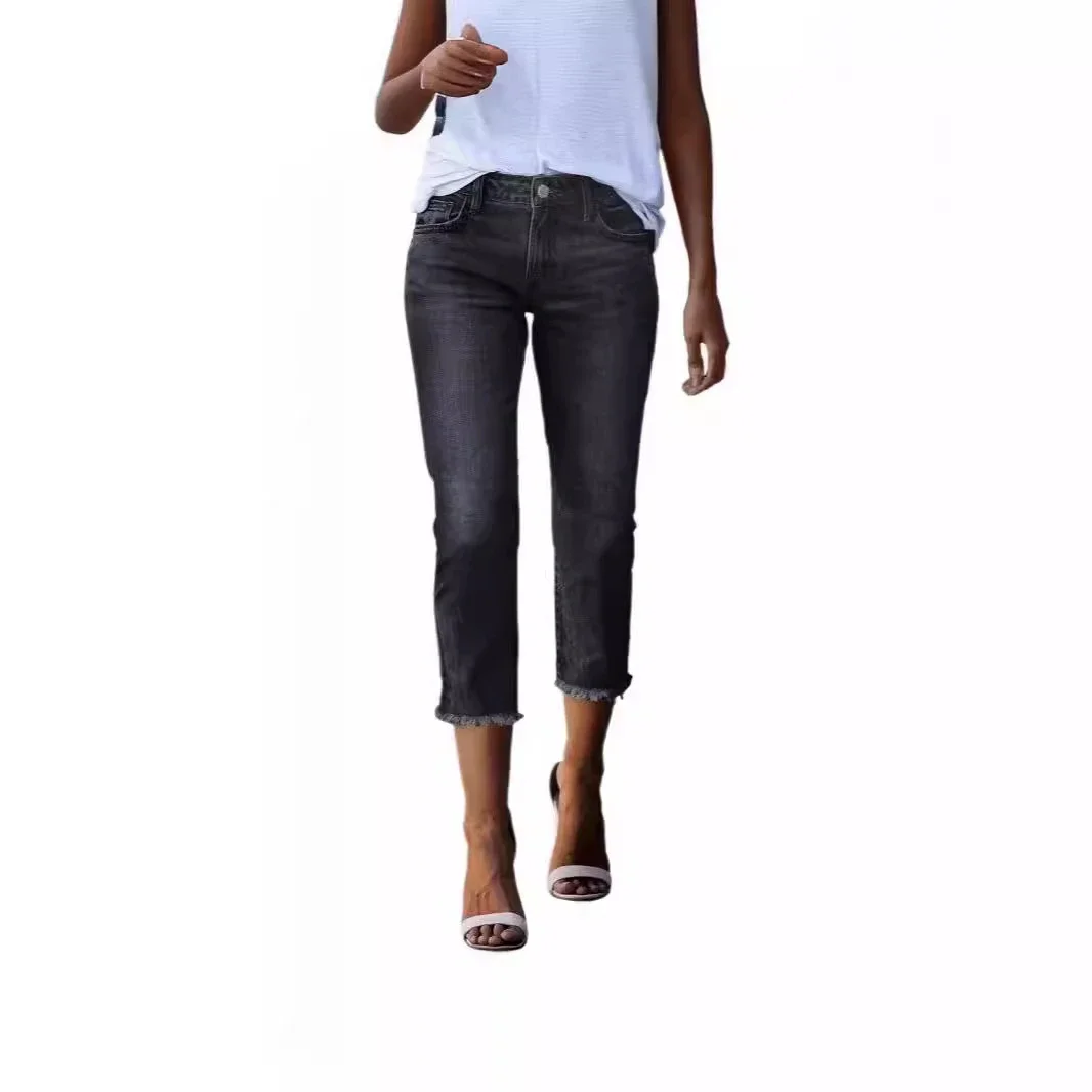 Women's Fashion Retro Slim Stretch Denim Jeans
