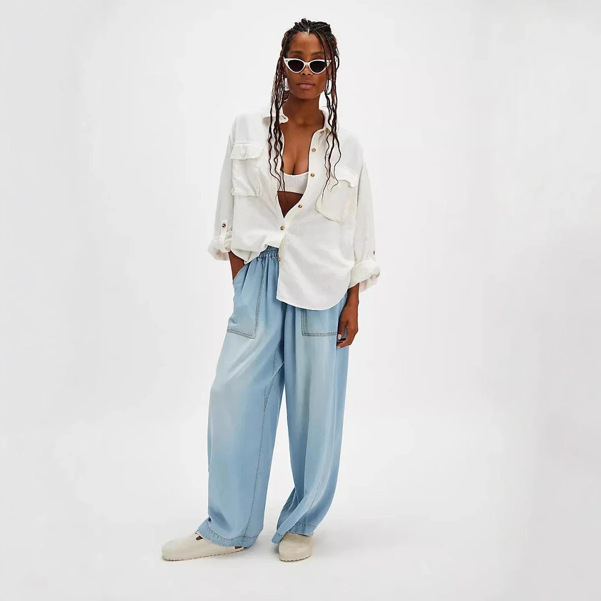 New Fashionable Straight Loose Jeans for Women