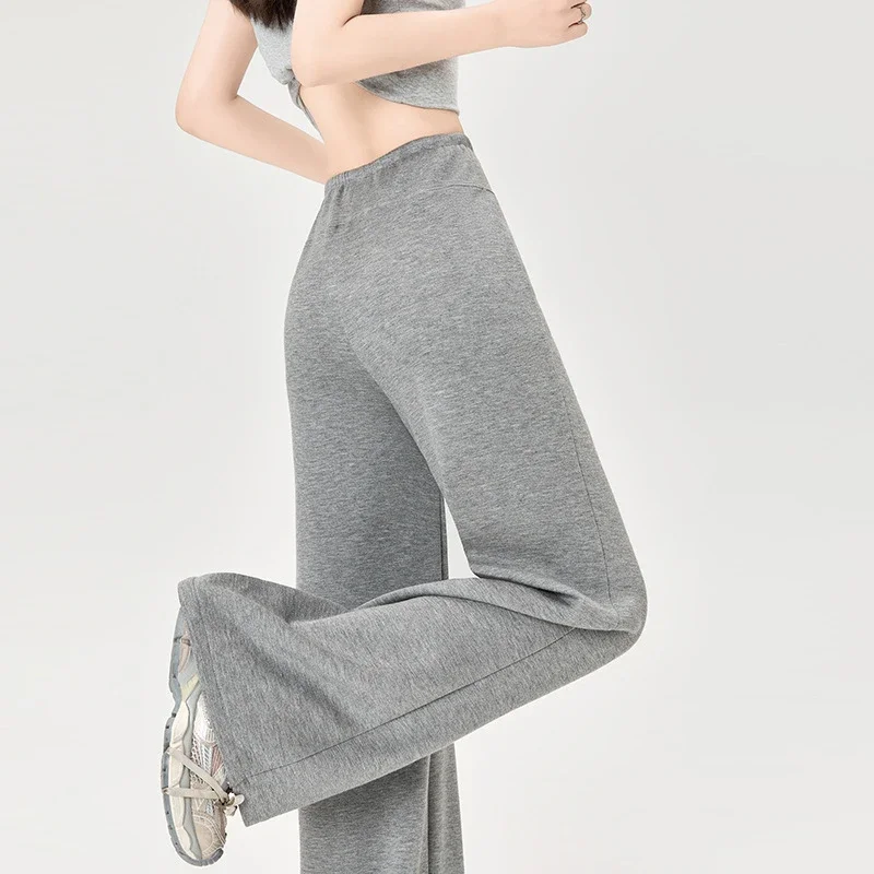 2025 Fall Women's Air Layer Wide - Leg Trousers