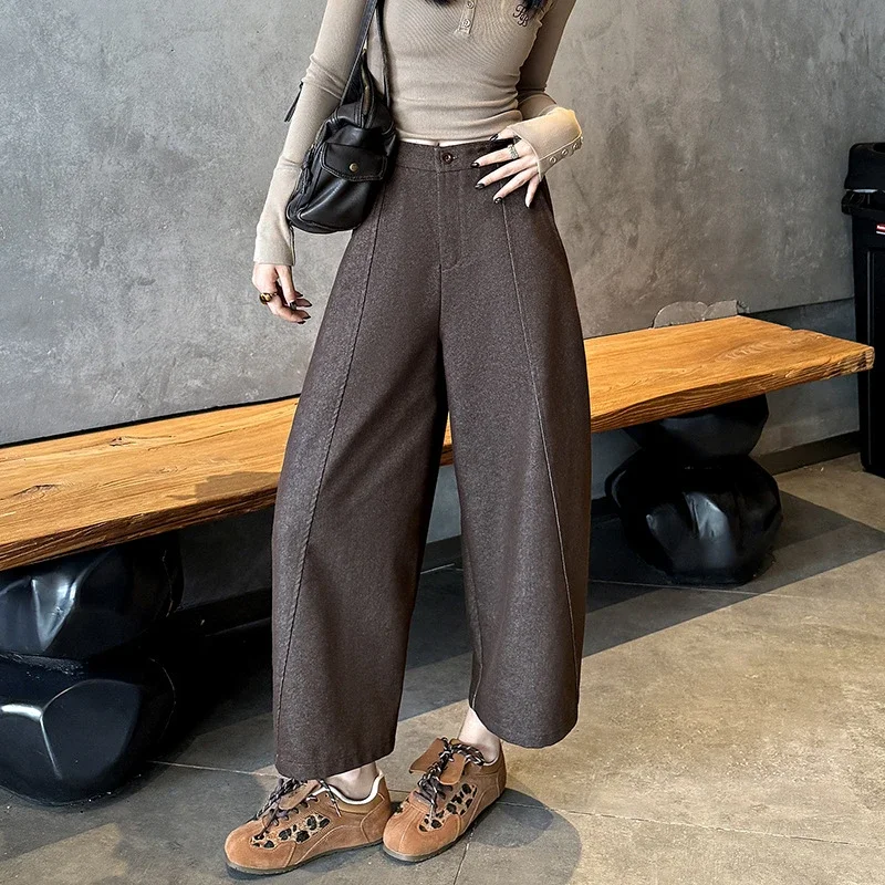 2025 FW Faux Denim Noodle Pants