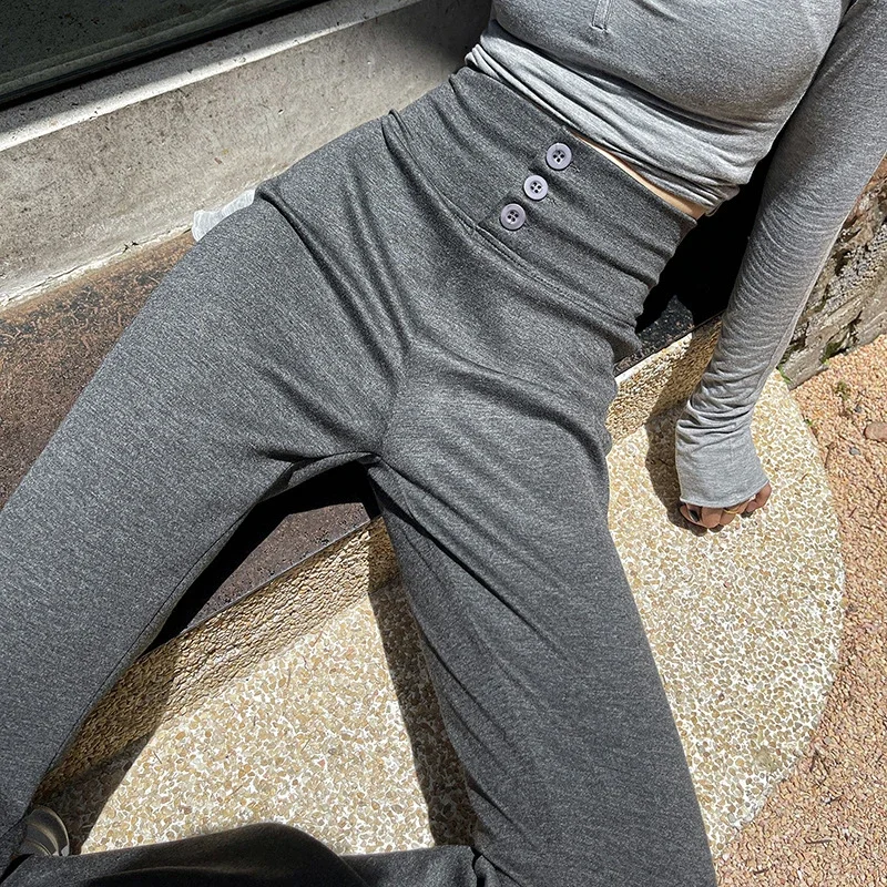 Women's Retro Micro-flare Yoga Trousers