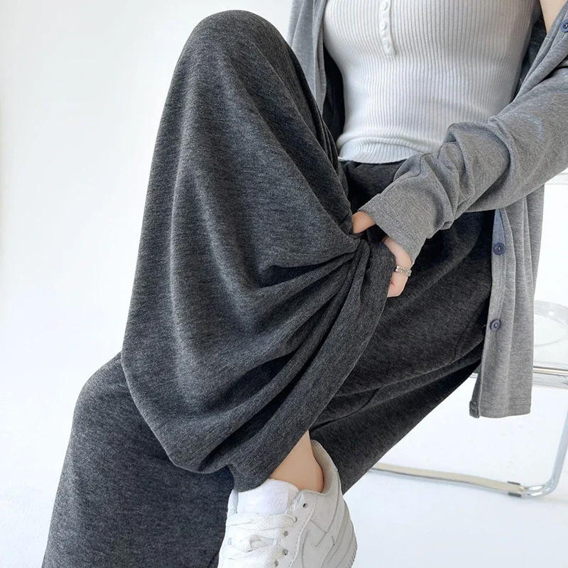 2025 Early Autumn Loose Wide - leg Pants for Women