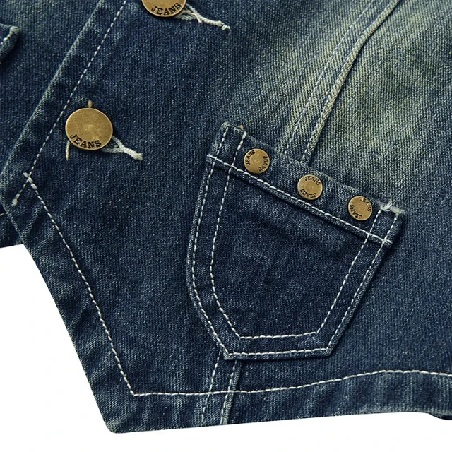 Vintage Denim Vest for Women (EU/US) Detail