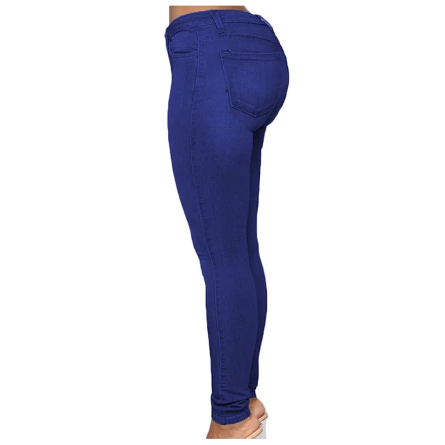 Women's Slim Denim Fashion Skinny Pants Detail