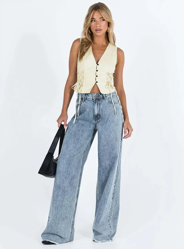 Loose Denim Jeans for Women (Euro & US Style) Detail