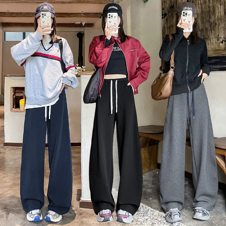 2025 Fall New American Slimming Deconstructed Casual Sweatpants for Women