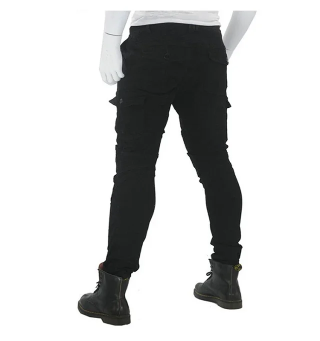 Men's Motorcycle Jeans Detail