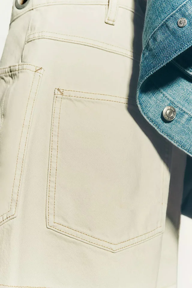 European and American Casual Drawstring Denim Shorts for Women Detail