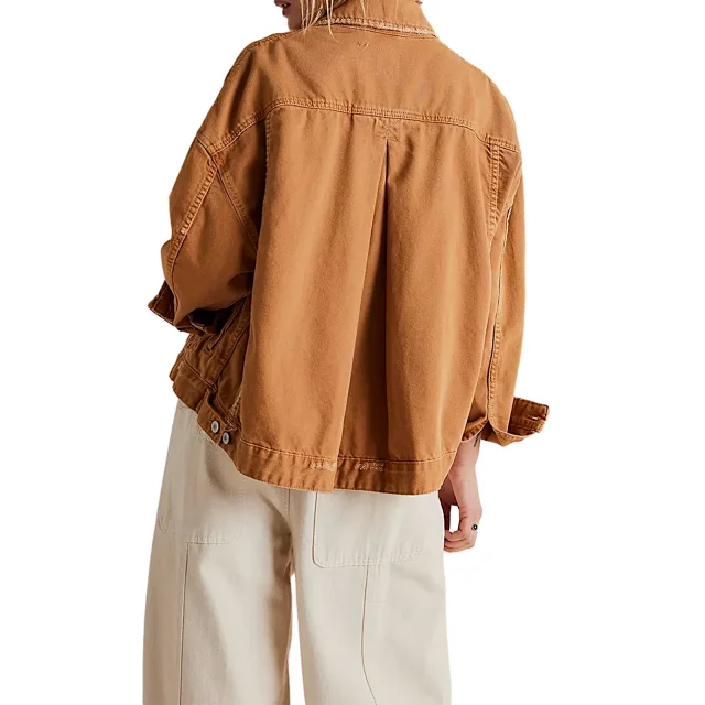 Loose Stylish Denim Jacket for Women (EU/US Style) Detail