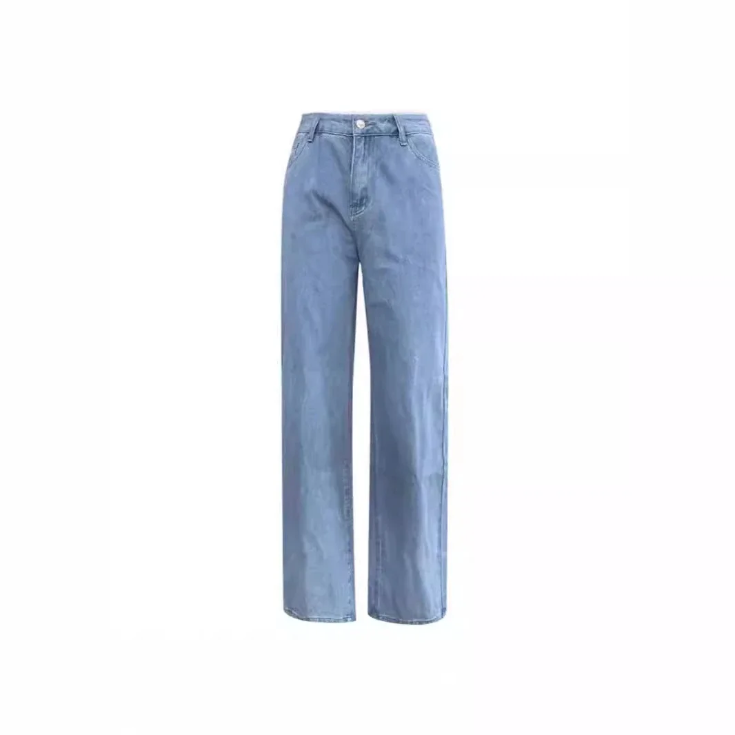 Casual Retro Loose Denim Pants for Women