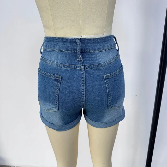 Amazon 2025 Summer Denim Shorts for Women Detail