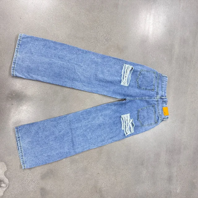 High-Waist Ripped Skinny Jeans for Women Detail