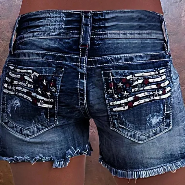 High-waisted Slim Straight Jeans Detail