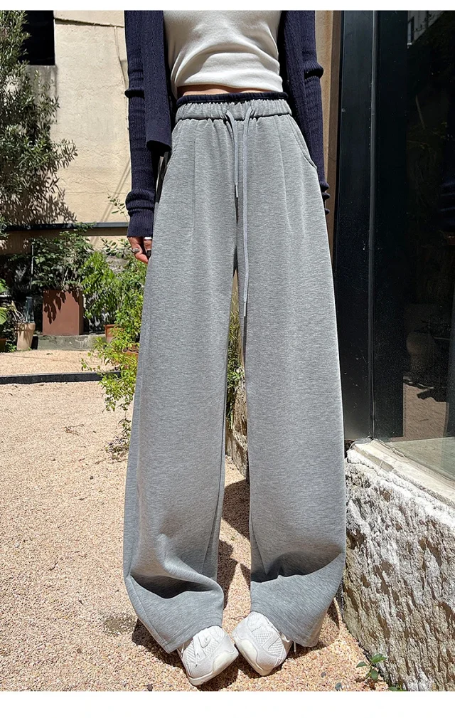 Women's Loose Wide-Leg Pants 2025 Detail