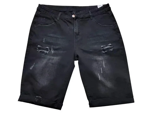 Elastic Ripped Jeans for EU/US Detail