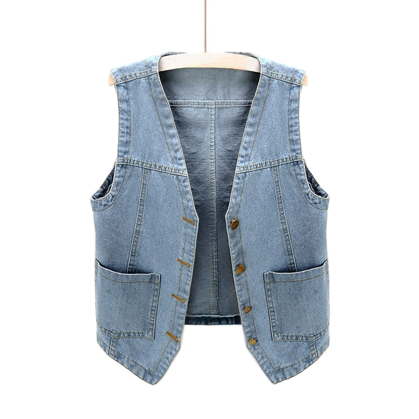 Women's Summer Denim Vest