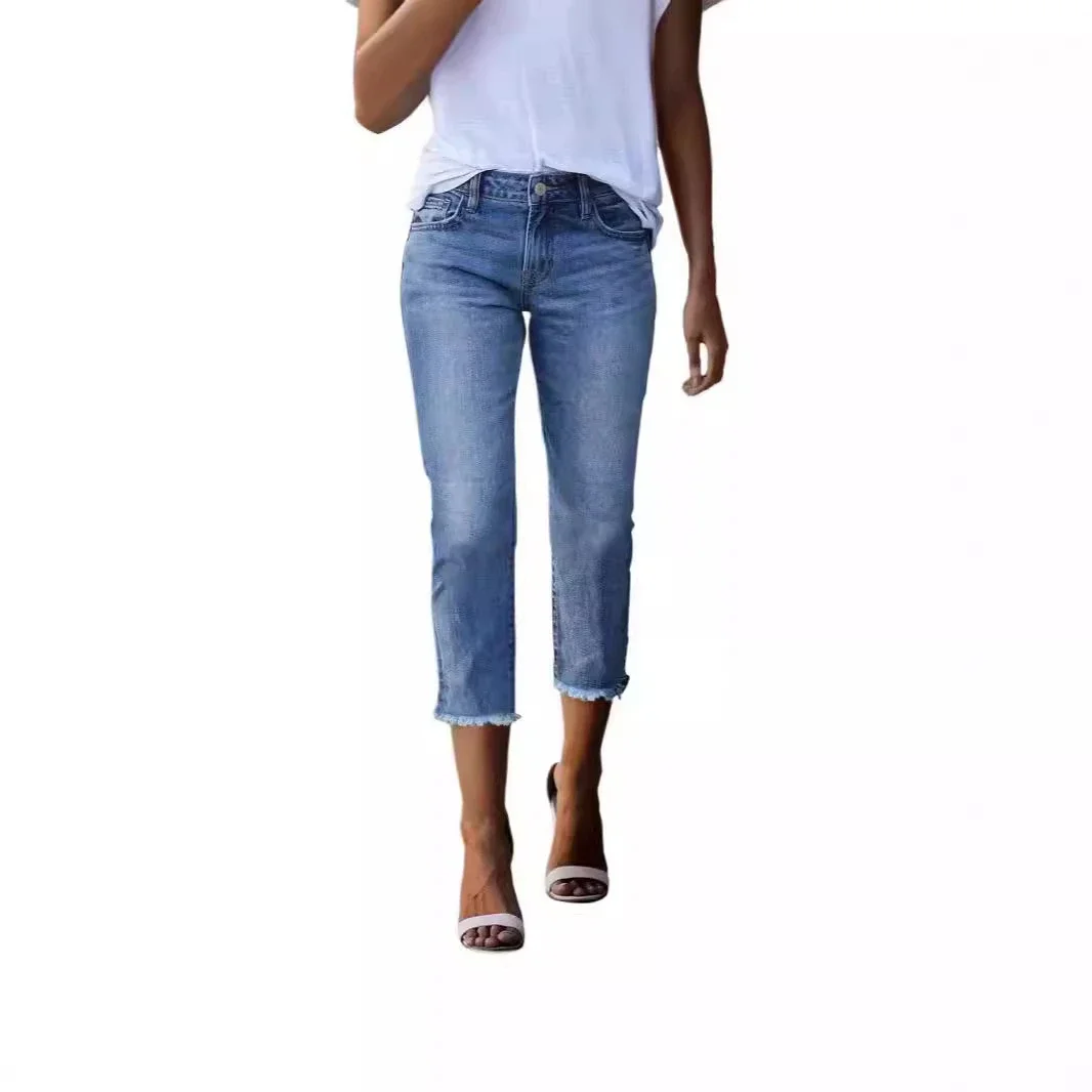 Women's Fashion Retro Slim Stretch Denim Jeans