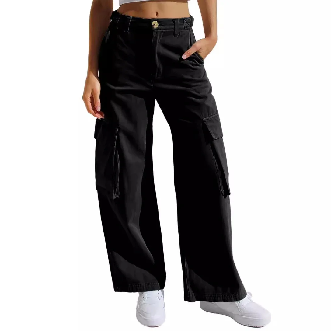 Eaby Multi - Pocket Cargo Jeans for Women