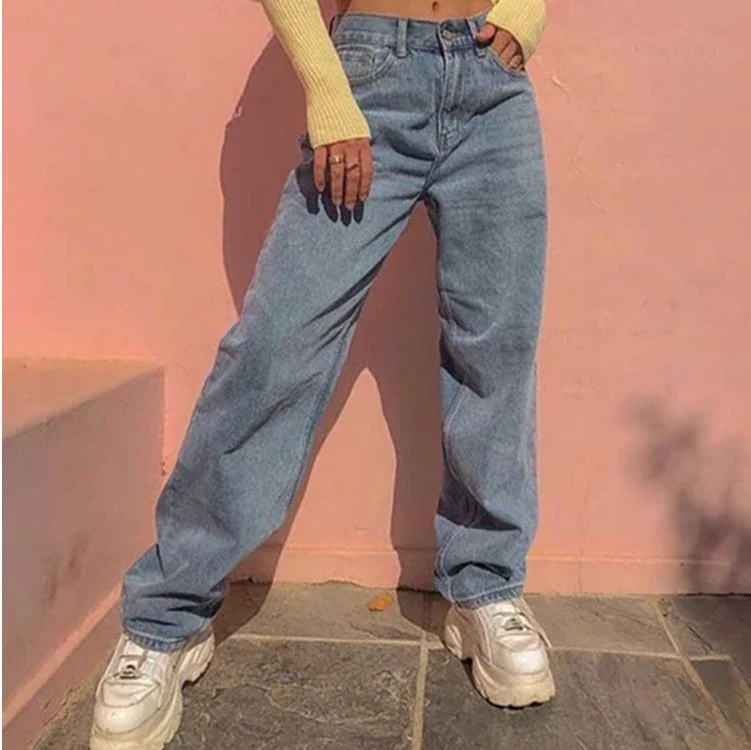 Vintage Wide-Leg Jeans for Women