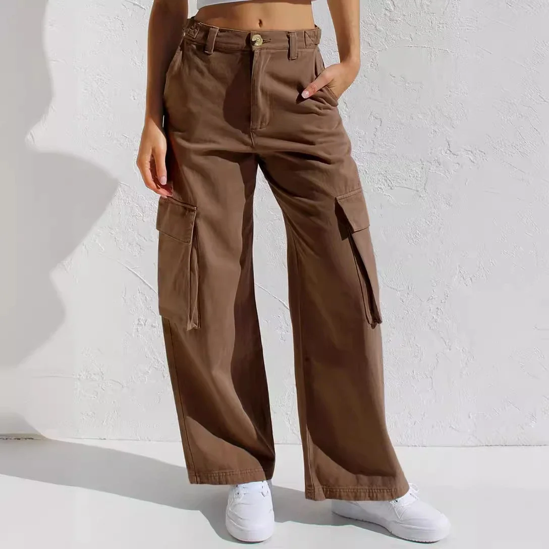 Eaby Multi - Pocket Cargo Jeans for Women