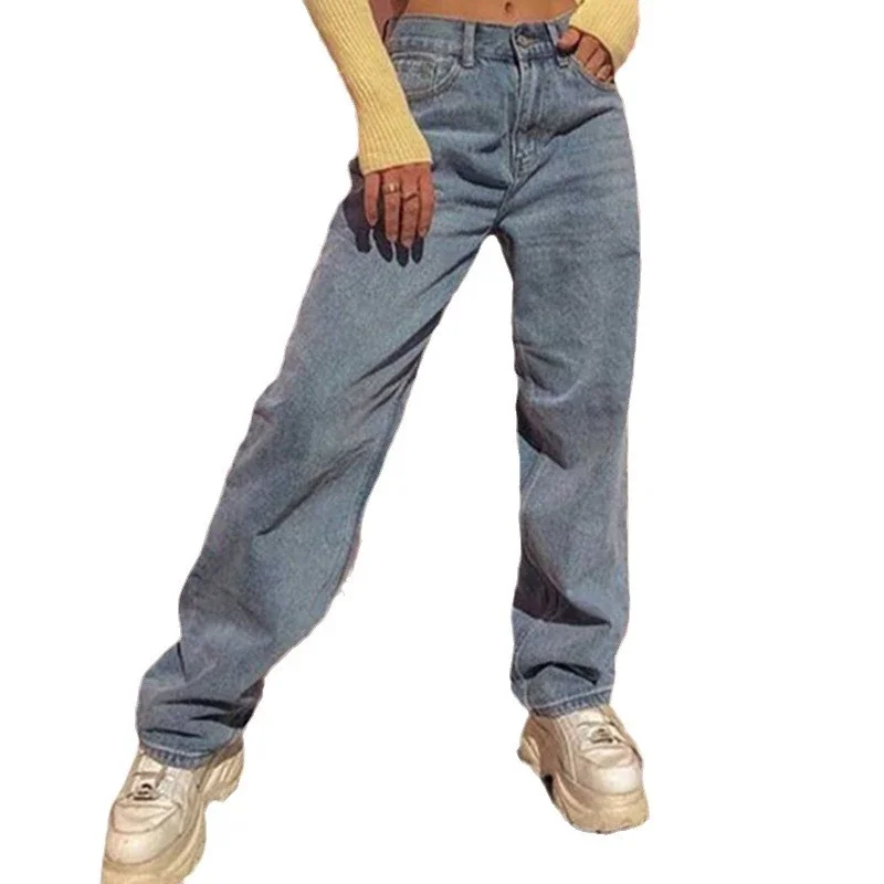 Vintage Wide-Leg Jeans for Women
