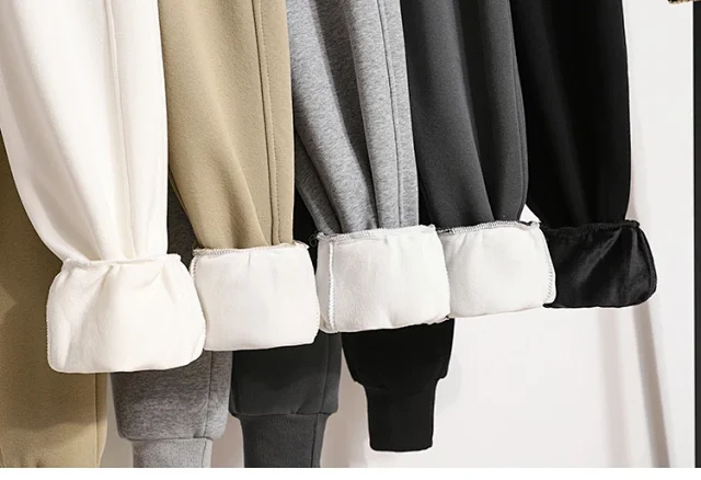 Women's Slimming Winter Joggers Detail