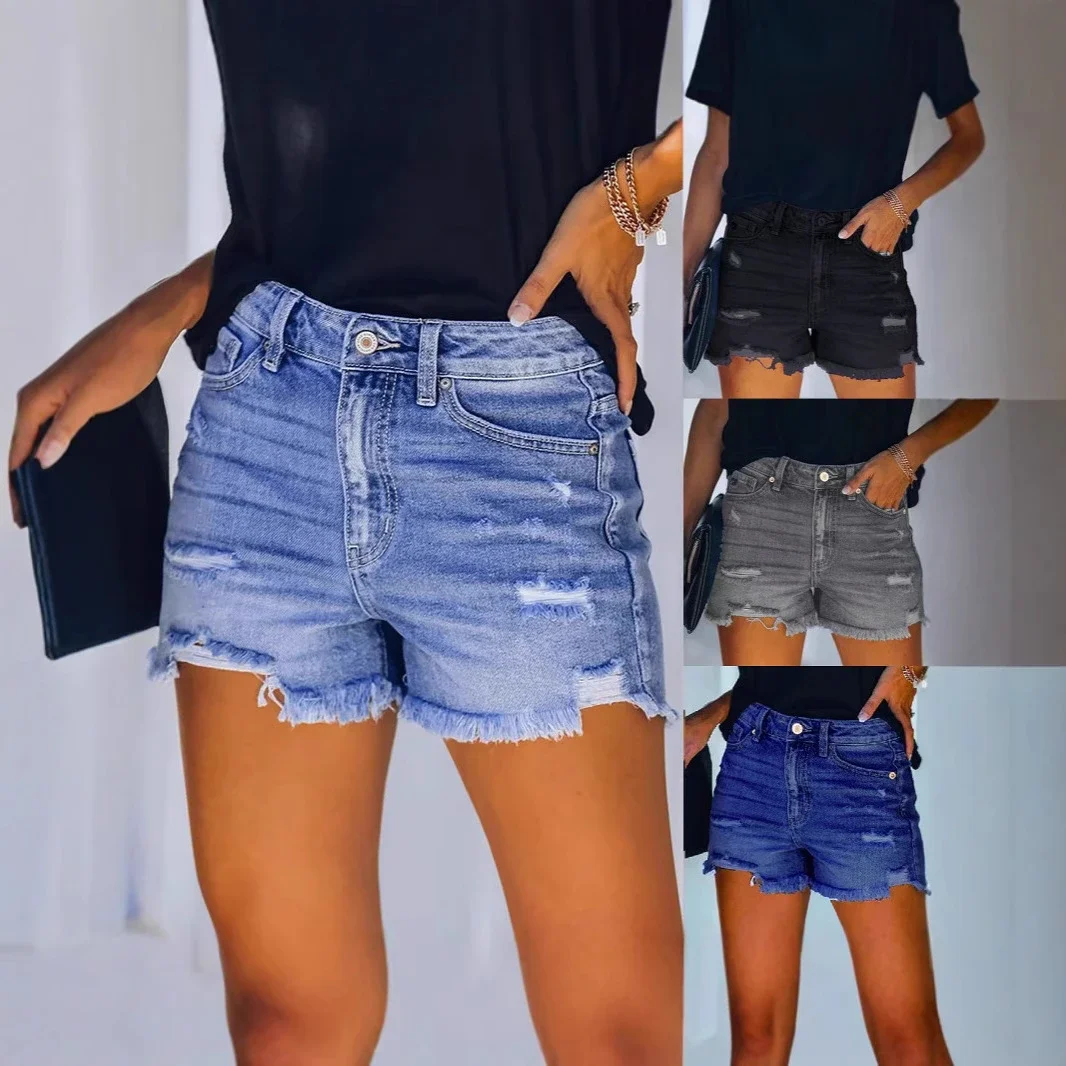 Amazon Euro - American Women's Denim Shorts