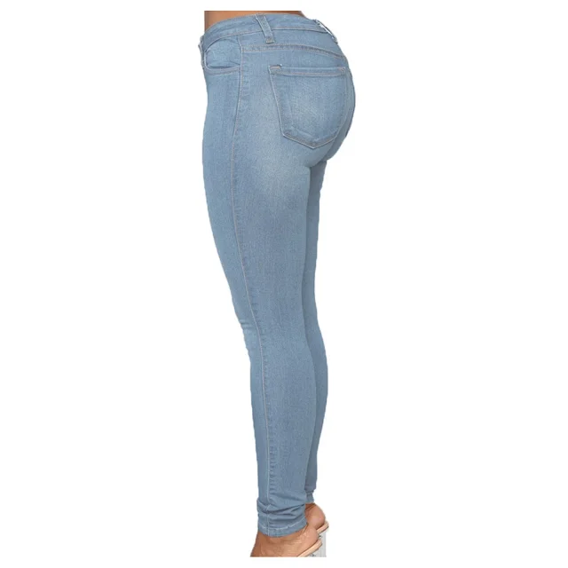 Women's Slim Denim Fashion Skinny Pants Detail