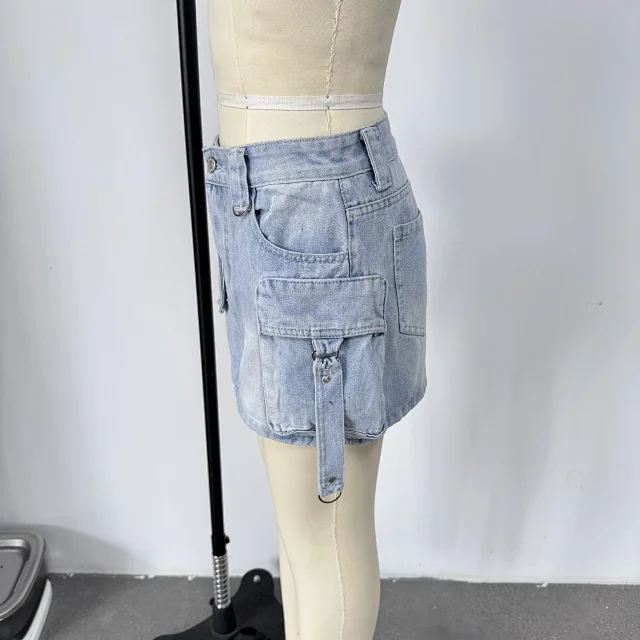 Spicy Girl Denim Skirt Detail