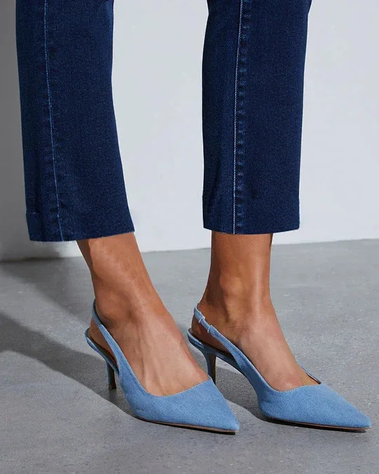 Fashion Retro Women's Slim Stretch Skinny Jeans Detail