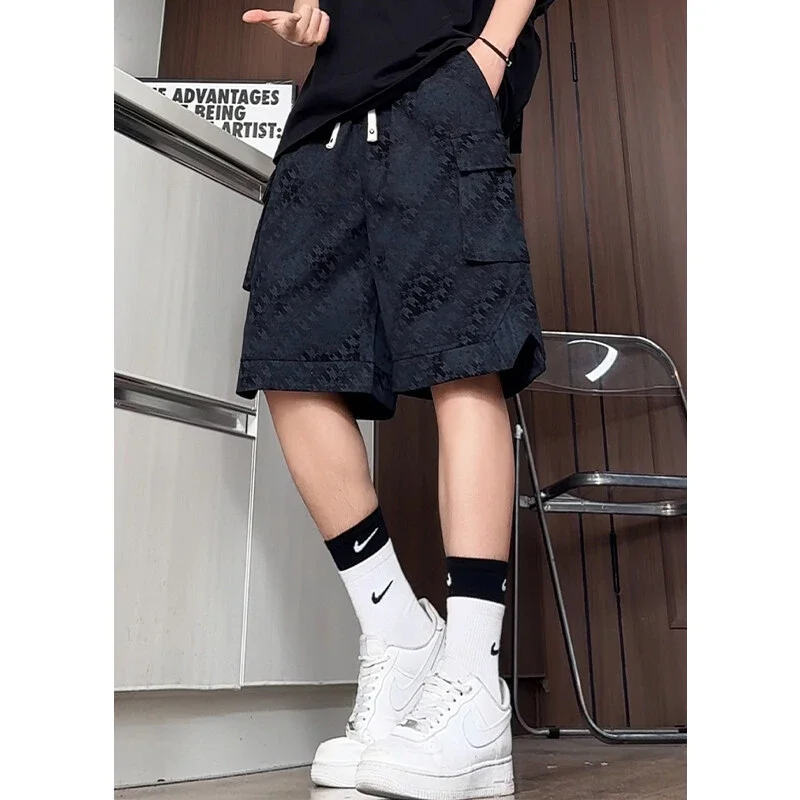 Men's Summer Printed Cargo Shorts