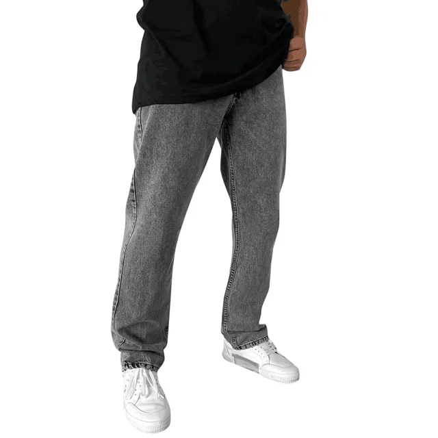 Men's Loose Denim Pants (Stylish & Casual) Detail