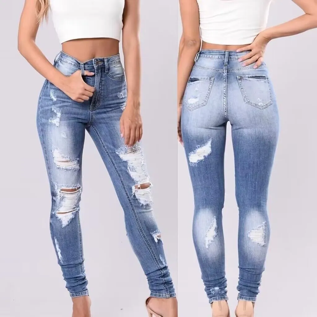 Western Cowboy Ripped Women's Wear