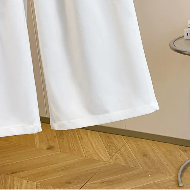 Korean-style Age-defying Wide-leg Casual Pants for Women Detail