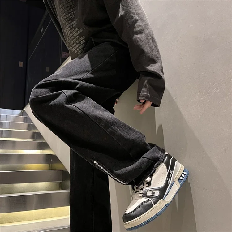 Men's Spring Hiphop Wide-Leg Jeans