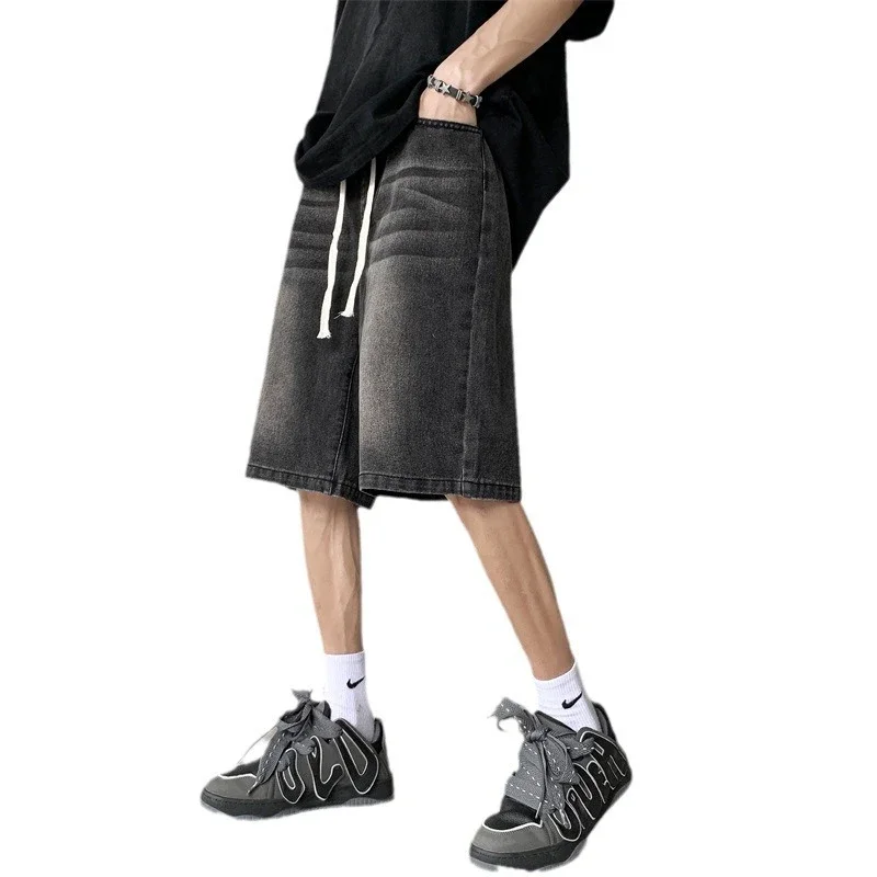 Men's Summer Soft Washed Denim Shorts