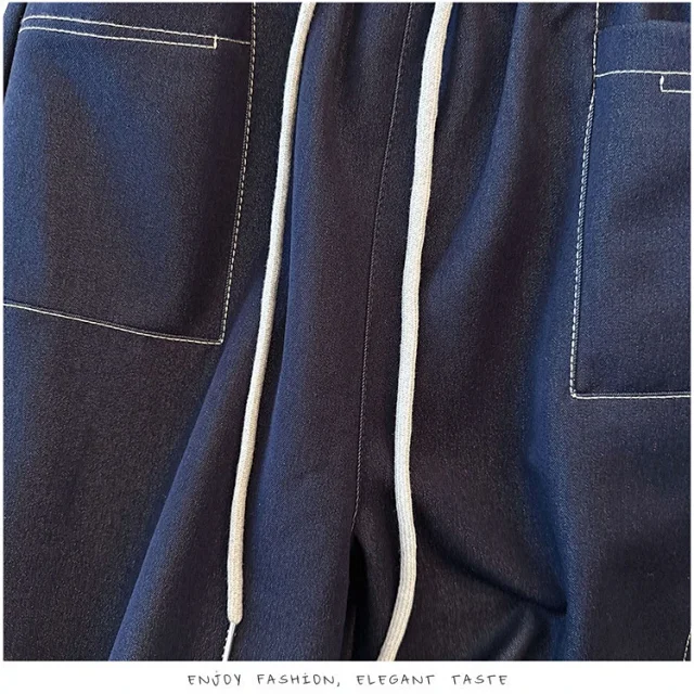 2025 Fall Women's High-End Curved Jeans Detail