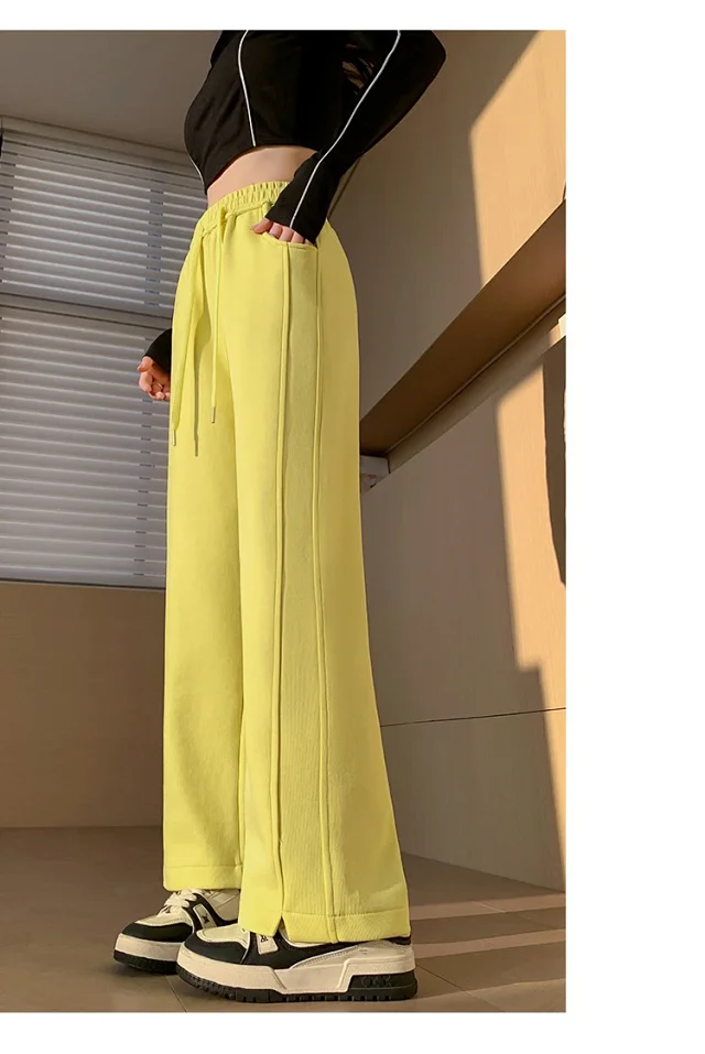 Banana Wide - leg Trousers for Women Detail