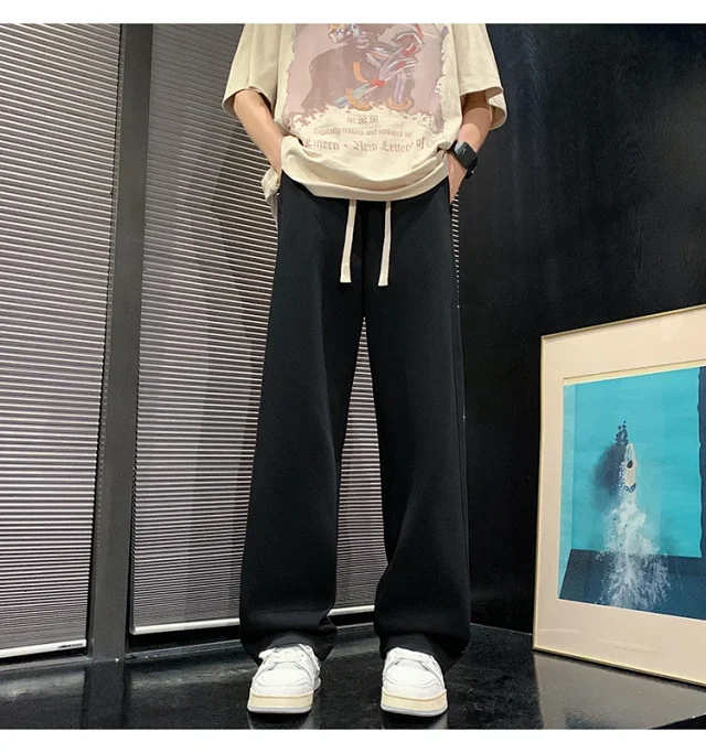 Men's Oversize Sweatpants - Autumn/Winter New Detail