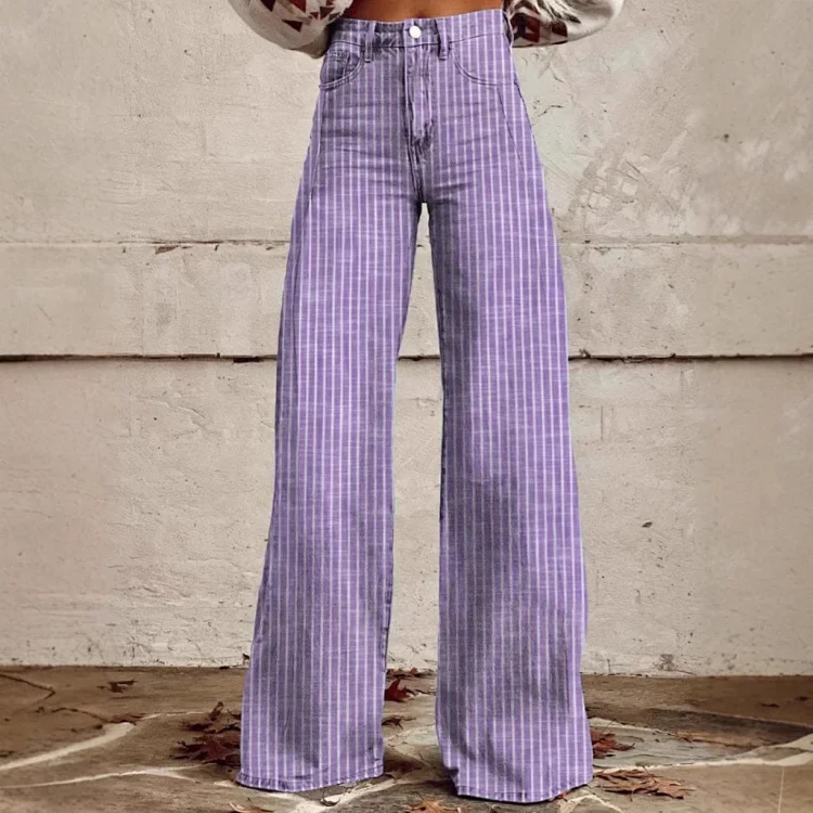 2025 Amazon Bestseller Denim Wide-Leg Jeans