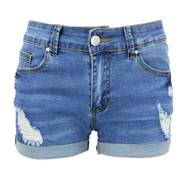 Women's Denim Shorts Summer New Style Detail