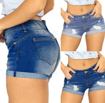 Women's Denim Shorts Summer New Style Detail