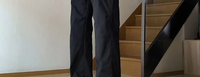 Waterproof Outdoor Parachute Pants Detail