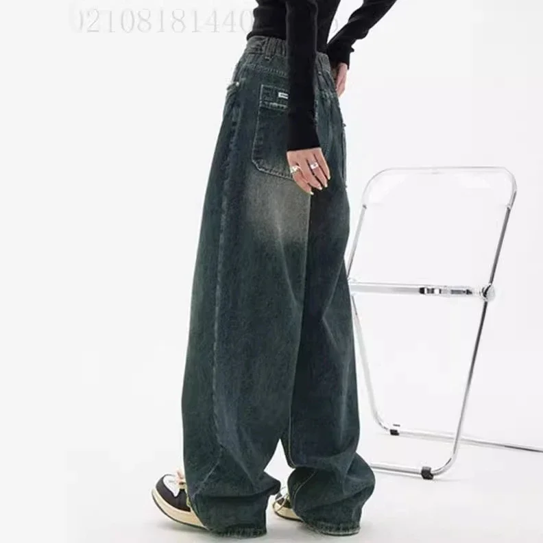 Vintage Design Wide-Leg Pants