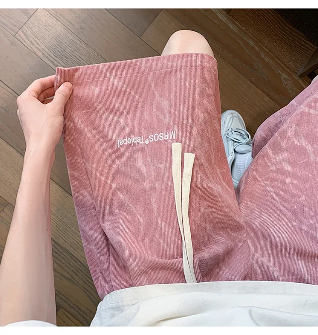 Men's 2025 Summer New Breathable Linen Shorts Detail