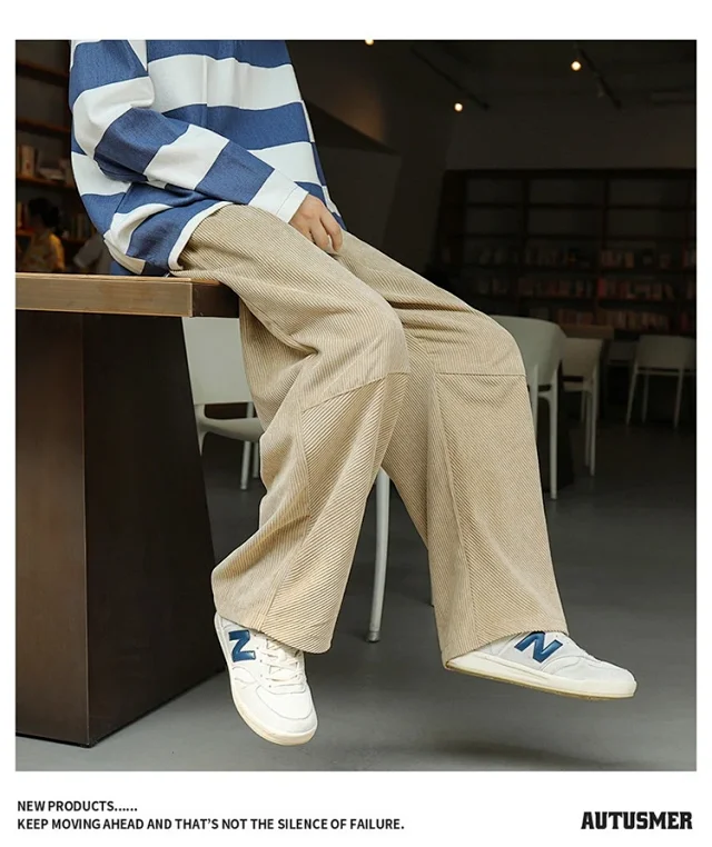 Corduroy Cityboy Work Pants Detail