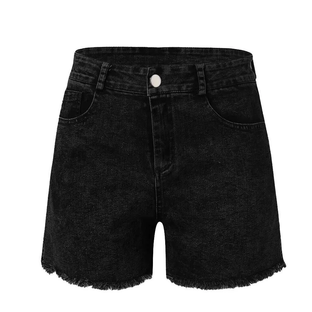 AliExpress Hot-selling Stretch Slim Thin Denim Shorts for Women
