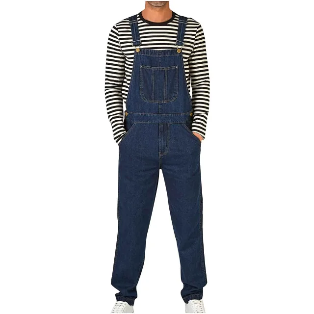 Men's Denim Overalls & Jeans Detail